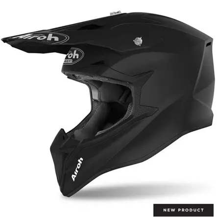 Airoh Kypärä Wraap Color Musta Matta Xs - CROSSIKYPÄRÄT - 57-2083-0 - 2