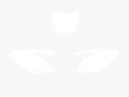 Blackbird Numeropohjat Valkoinen Rmz450 08-15 - MÖNKIJÄN OSAT - 381-331610 - 1