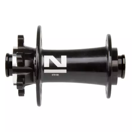 Etulevyjarrunapa novatec 32r/6-pultti, 2x1, 15x100mm läpiakselille, musta - POLKUPYÖRÄN KÄDENSIJAT - 51230 - 1
