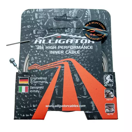 Jarruvaijeri Alligator Superior Shine 31- Säikeinen, 1.5Mm X 1700Mm. ( Rst/Hiott - POLKUPYÖRÄN VAIJERIT - 63100 - 2