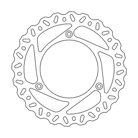 Moto-Master Nitro Jarrulevy Eteen Yamaha:: Yz65 2018-> - CROSSIN JARRULEVYT - 235-110750 - 1