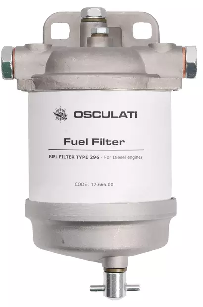 Osculati Diesel Suodatin Cav 296 W/Water Drain - SUODATTIMET - M17-666-00 - 1