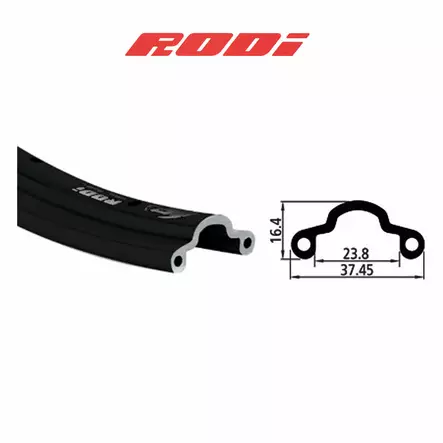 Vanne Rodi 26" Westwood 24-584, Alumiini, Musta - VANTEET OSINA - 62840 - 1