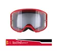 Ajolasit Spect Red Bull Strive MX Goggles Single lens Red/Black clear - MP AJOLASIT - 674-220110 - 1