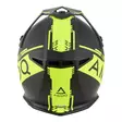 AMOQ Meteor V2 Helmet Black/HiVis - CROSSIKYPÄRÄT - 645-24160004-0 - 3