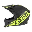 AMOQ Meteor V2 Helmet Black/HiVis - CROSSIKYPÄRÄT - 645-24160004-0 - 2