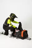 Amoq Vetolaukku 140l Musta/Oranssi - REPUT JA LAUKUT - 645-23180200 - 2