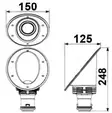 Docking Lights Led - KULKUVALOT - M13-262-00 - 2