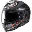 Hjc Kypärä I71 Simo Musta/Harmaa/Fluo Oranssi Mc6h - UMPIKYPÄRÄT - 630-23086-0 - 1