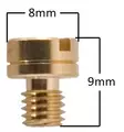 Pääsuutin, 140 , Pyöreä, Yhteensopiva:: Mikuni - MOPON SUUTTIMET - 302-0302-140 - 1