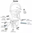 Perf metals anodi tanko Honda 75-250HP - ANODIT - 126-1-001970 - 1