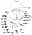 Perf metals anodi Yamaha 8-250HP - ANODIT - 126-1-003590 - 1