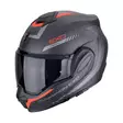 SCORPION Helmet EXO-TECH EVO CARBON Cozy Matt Black-Red - UMPIKYPÄRÄT - 649-2505-0 - 1