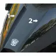 Spi Frogskinz 012-15 Arctic Cat F/Xf/M Inner Hood Kit (2pc) - FROGSKINZ TUULETUSKALVOT - 823-F0110 - 1