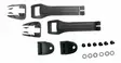 TCX COMP Junior Strap kit black/white 2pcs - CROSSIKENKÄTARVIKKEET - 651-025-10 - 1