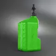TUFF JUG KANISTERI 20L VIHREÄ, RIPPER KORKKI MUSTA - KANISTERIT - 981-5020-030 - 2