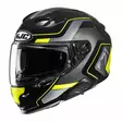 Umpikypärä HJC F71 Arcan MC3H Black/Fluo Yellow - UMPIKYPÄRÄT - 630-24060-0 - 1