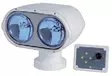 Valoheitin Yösilmä 2-Poltin 200+200w12V - HAKUVALOT - M13-232-00 - 1