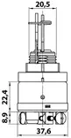 Virtalukko John/Evin - VIRTALUKOT - M52-965-00 - 2