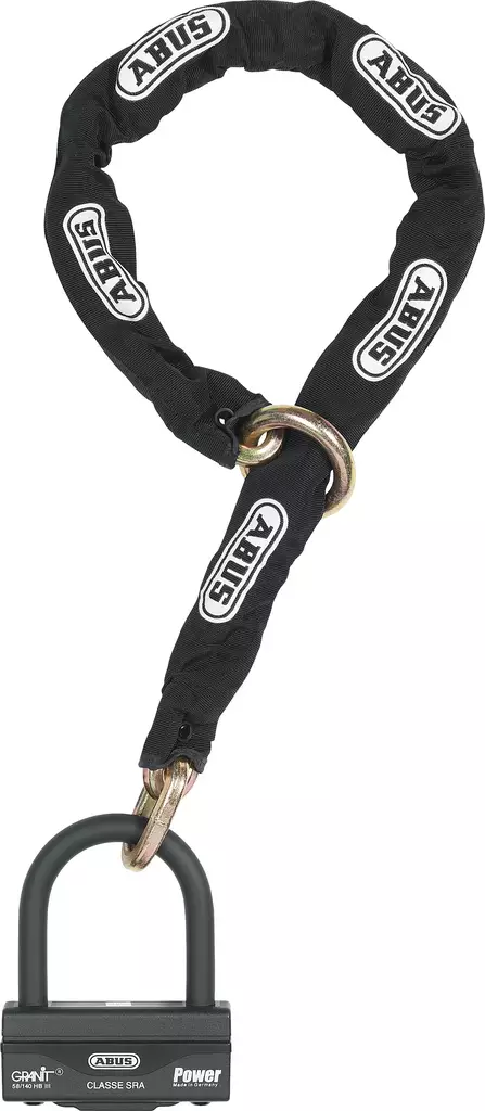 Abus Granit 58/140hbiii100 + 12ks120 Black Loop - KETJU JA LEVY LUKOT - 49-32870 - 1