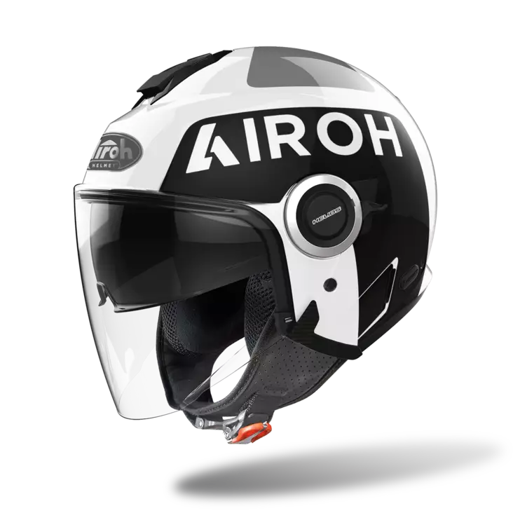 Airoh Helios Up valkoinen kiiltävä - AVATTAVAT- JA AVOKYPÄRÄT - 57-2280-0 - 1