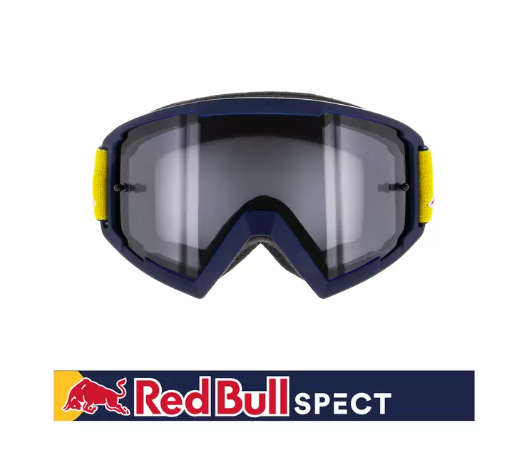 Ajolasit Spect Red Bull Whip MX Goggles Singel lens black/blue clear - MP AJOLASIT - 674-220100 - 1
