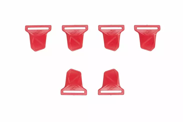 Alpinestars Buckles kit Bionic 10 & 7 SET Red - Ajovarusteet ja Vapaa-ajan vaatteet - 696-6952319-30 - 1