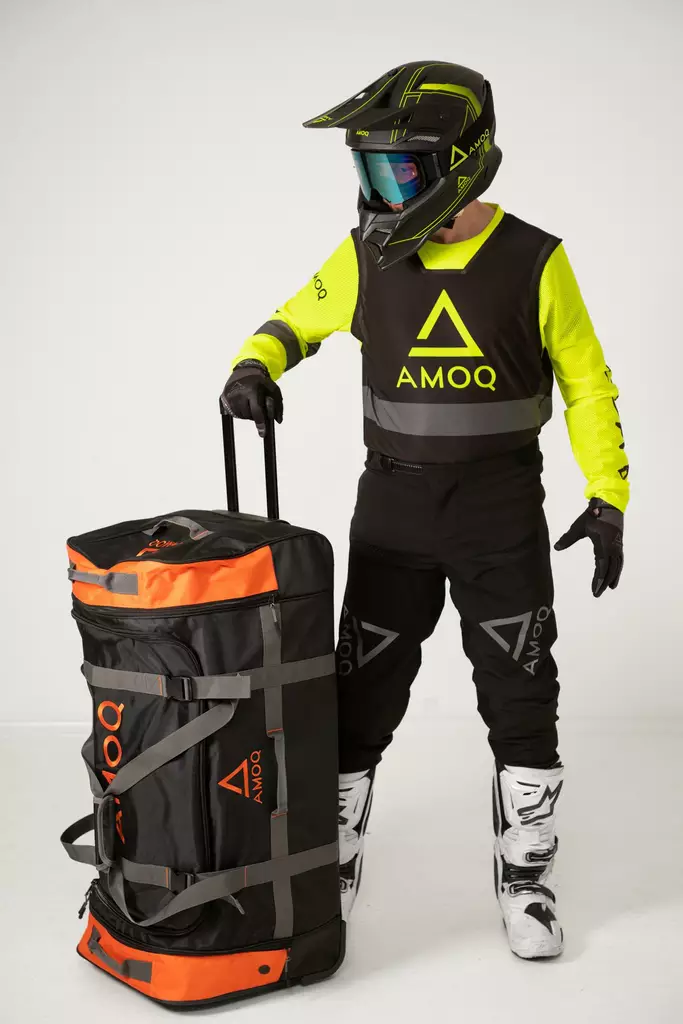 Amoq Vetolaukku 140l Musta/Oranssi - REPUT JA LAUKUT - 645-23180200 - 1