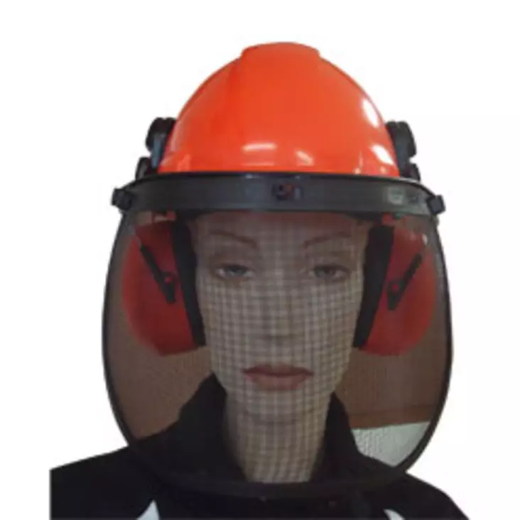 Archer metsurin kypärä, verkolla, (ce & ansi) - TURVAVARUSTEET METSÄTYÖHÖN - 447-A100 - 1