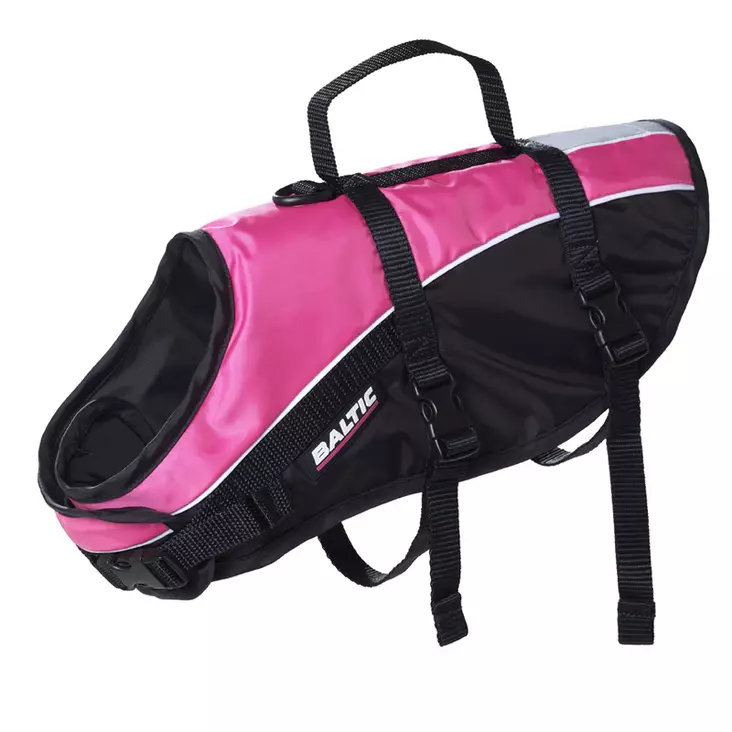 Baltic Mascot Koiran Kelluntaliivi Pinkki/Musta Xs 0-3kg - LEMMIKKIEN KELLUNTALIIVIT - 128-3-0432-0 - 1