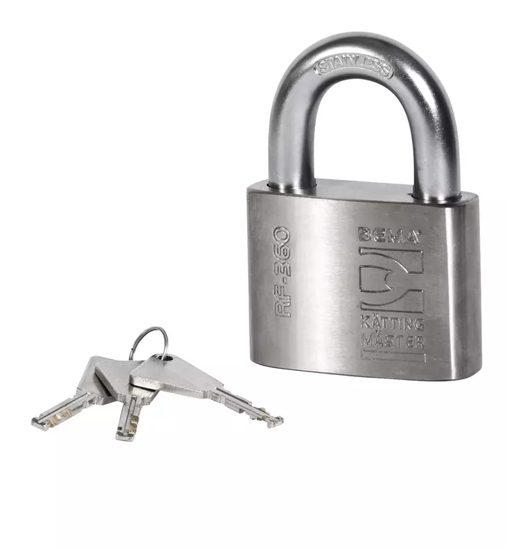 Bema Rf-360 Titan Riippulukko 12Mm/30Mm/27Mm - KETJU JA LEVY LUKOT - 492-36940 - 1