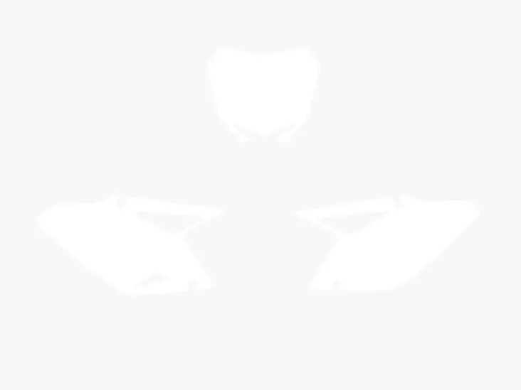 Blackbird Numeropohjat Valkoinen Rmz450 08-15 - MÖNKIJÄN OSAT - 381-331610 - 1