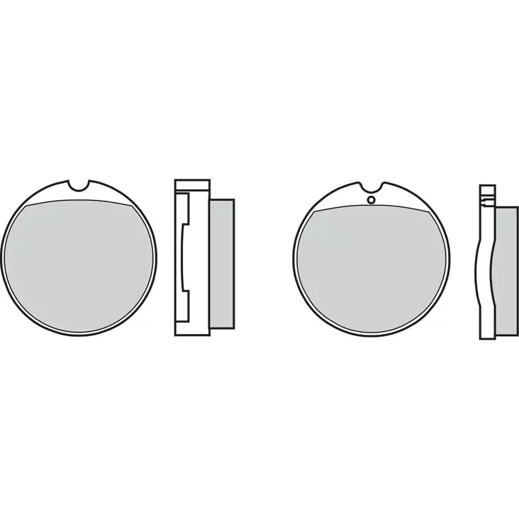Brembo Jarrupalat Carbon-Ceramic - MÖNKIJÄN OSAT - 231-HO0130 - 0