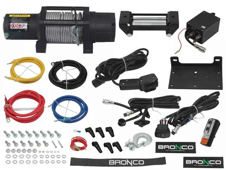 Bronco gen ii winch 6000 wire - SÄHKÖVINSSIT - 73-630 - 1