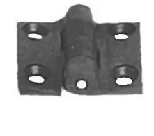 HINGE 38*38MM BLACK - SARANAT - M38-823-80 - 1