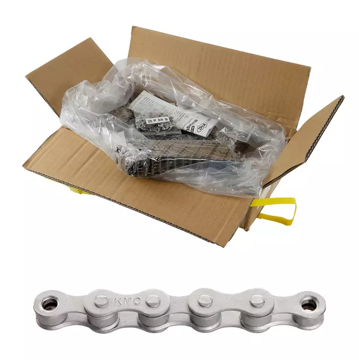 KETJU 1-V KMC S1 WIDE RB, 1/2 X 1/8", 50M BULK - POLKUPYÖRÄN KETJULUKOT - WRS1WRB00 - 1