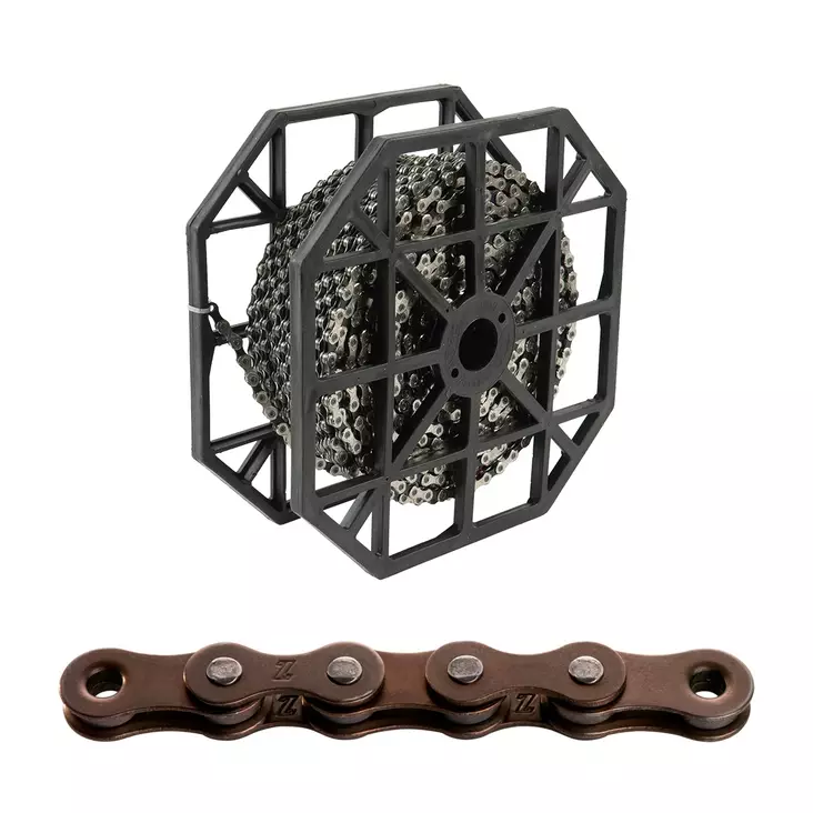 KETJU 1-V KMC Z1 NARROW BROWN, 1/2 X 3/32", 50M BULK - POLKUPYÖRÄN KETJULUKOT - WRZ1NB000 - 1