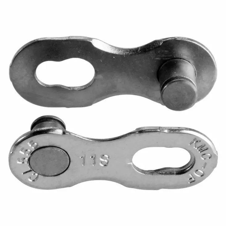 Ketjulukko Kmc Missinglink 11R, Ept Silver, 2Kpl/ Pkt - POLKUPYÖRÄN KETJULUKOT - C11EPTR00 - 1