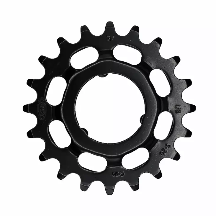 Ketjuratas Kmc, E-Bike Shimano 20H, Taka Musta, 1/8" - SÄHKÖPYÖRÄN ETU- JA TAKARATTAAT - BSRS5820 - 1