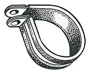 Letkunkiristin Kumisuojattu 20 Mm, 10 Kpl/Pakk - LETKUTARVIKKEET - M18-024-20 - 1