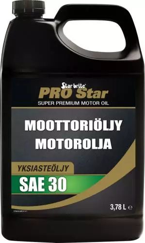 Moottoriöljy Sae30 Diesel- Ja Bens.Moottoreihin 3,78l - MOOTTORIÖLJYT - 136-27800 - 1