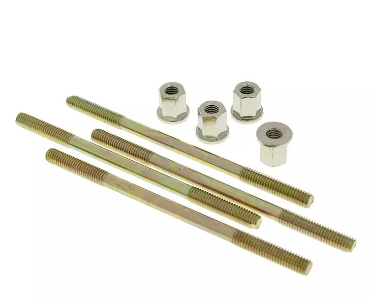 Naraku Sylinterin Pinnapulttisarja M6 X 110 Mm - MOPON PINNAPULTIT JA MUTTERIT - 301-0060 - 1