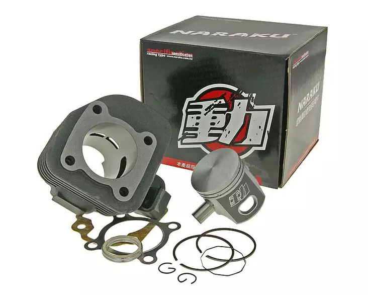 Naraku Sylinterisarja, 70cc, Cpi 03- 2-T / Keeway 2-T - MOPON SYLINTERISARJAT - 301-1105-70 - 1