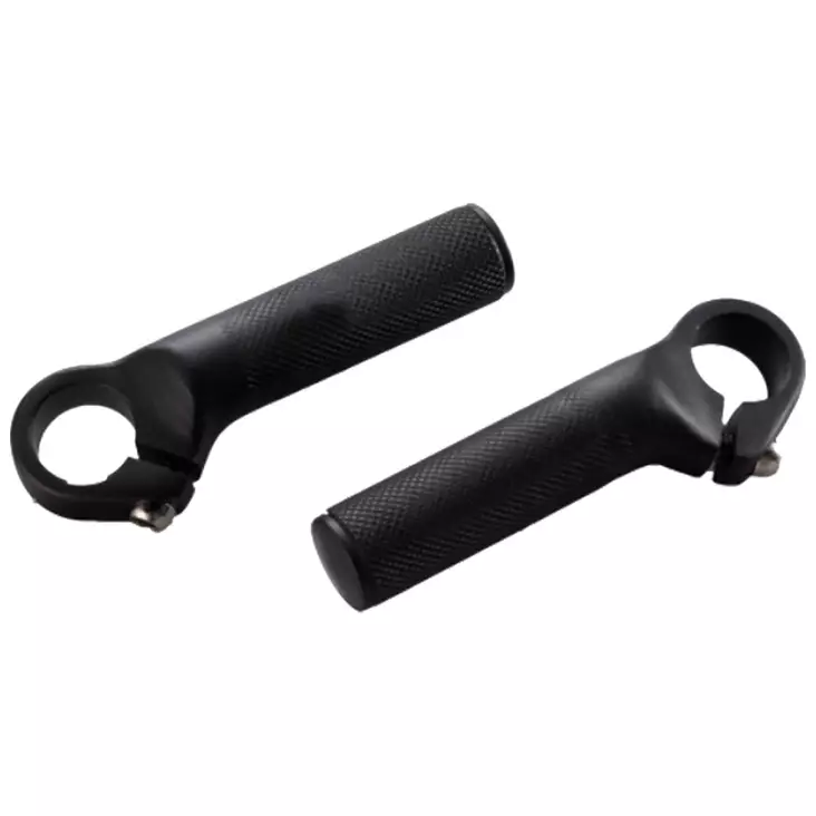 Nousukahvapari cavo, alumiinia, 22.2mm, pituus 96mm, musta - POLKUPYÖRÄN NOUSUKAHVAT - 41-110 - 1