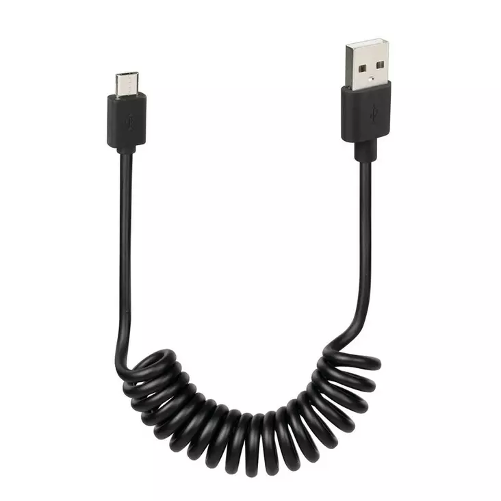 Optiline Micro Usb 1M Charging Cable - Puhelin-, Gps- ja kamera kiinnikkeet - 295-2000 - 1