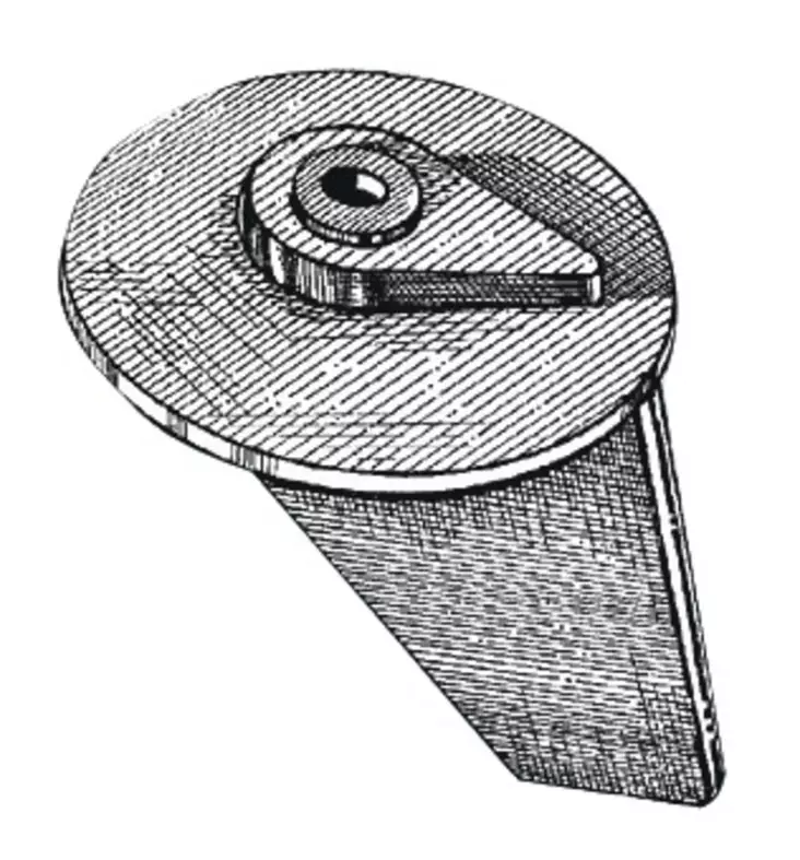 Osculati anodi evä (sinkki) Tohatsu/Mercury - ANODIT - 126-1-62400 - 1