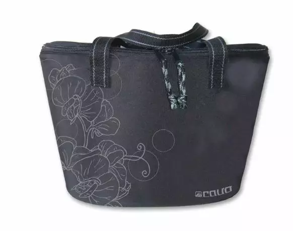 OSTOSKASSI CAVO, KORIMALLI, MUSTA/KUKAT - POLKUPYÖRÄLAUKUT - 48-870 - 1