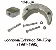 Perf metals anodisarja Johnson/Evinrude 50-75HP - ANODIT - 126-1-104600 - 1