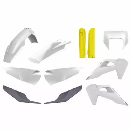 Polisport enduro kit husqvarna te/fe (20->22) nardo grey (1) - CROSSIN TÄYDELLISET MUOVISARJAT - 178-91120 - 1