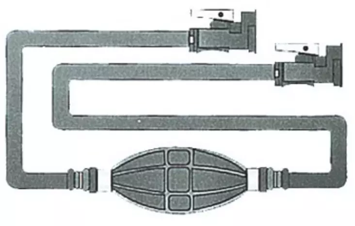 Polttoaineletku+Liitin Omc - POLTTOAINEPUMPUT JA OSAT - M52-731-80 - 1